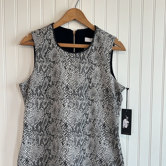 Hunter Bell Sleeveless Snake Print Dress size large NWT - Picture 2 of 11